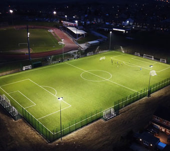 Improving the quality of a football pitch
